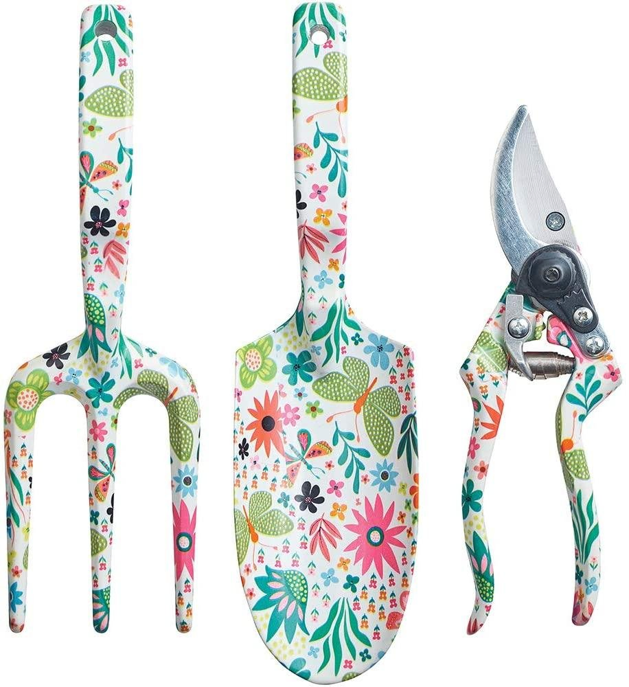 Hot Products 13 PCS Garden Tool Set Durable Aluminum Alloy Head Garden Set with Fashion Tool Bag
