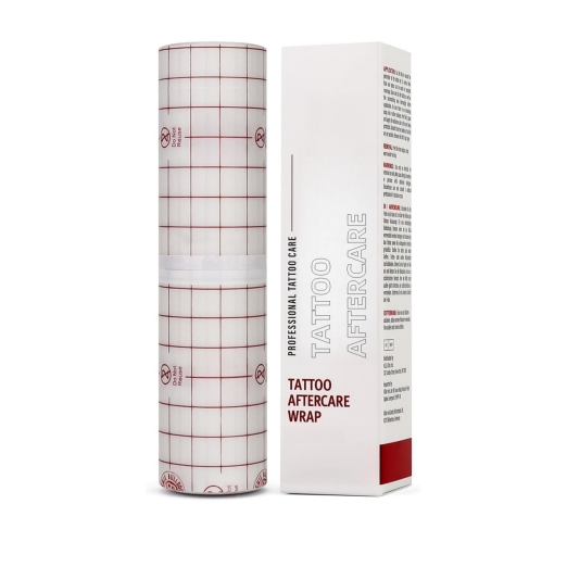 Second Skin Tattoo Wrap Transparent Adhesive Tattoo Aftercare Bandage Roll