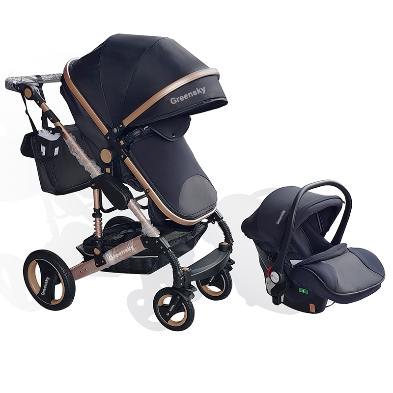 Baby Stroller Can Sit Two-Way Children Portable Folding High Landscape Shock Absorbers Newborn Cybex Stroller