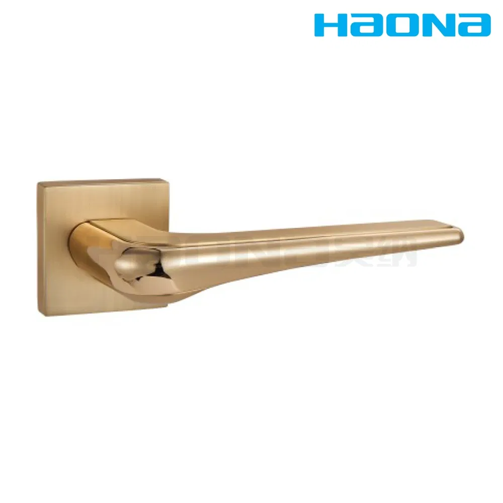 New Door Locks Hardware Split Type Aluminum Zinc Alloy Bathroom Lever Handle on Rose