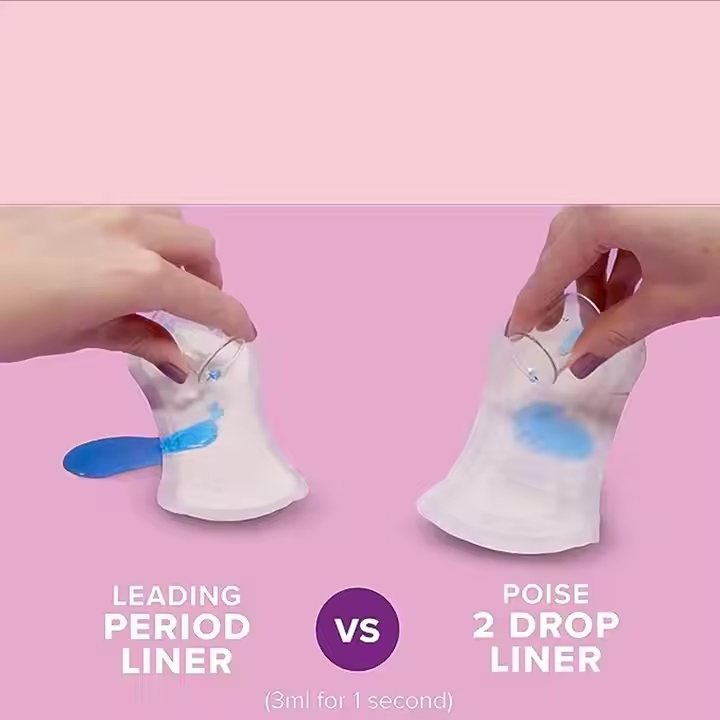 Biodegradable Thin Organic Cotton Pantyliner Free Sample OEM Sanitary Napkin for Women