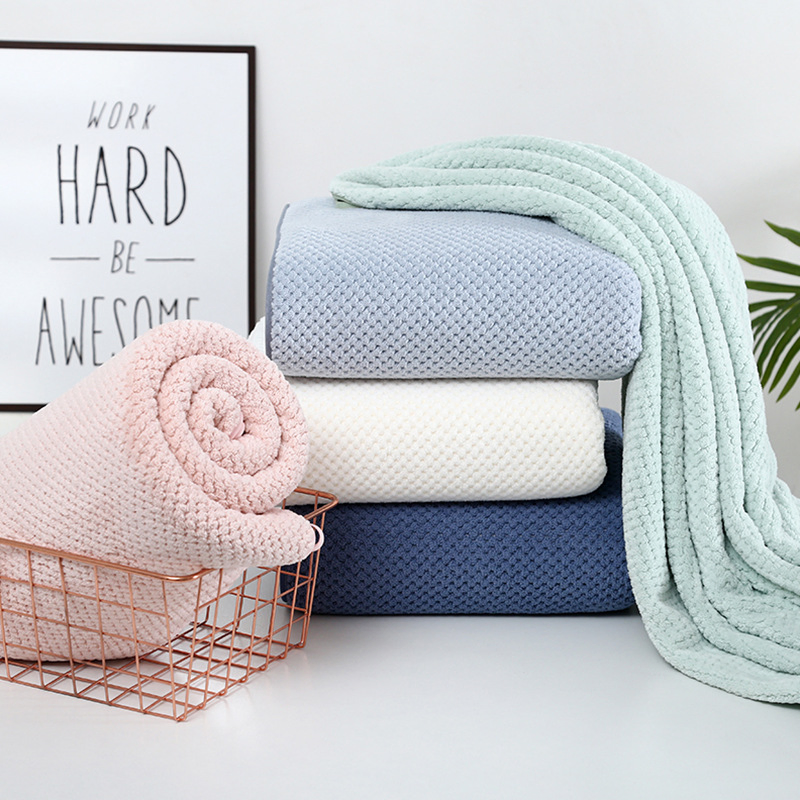 Luxury White Hotel Bathroom Organic 100% Cotton Bath Towels