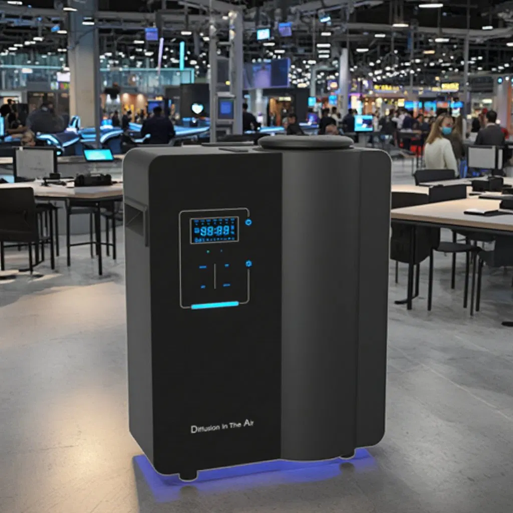 Hotel Commercial Scent Diffuser Commercial Electric Metal Scent Machine Central Mount Pure Essential Oil Diffuser