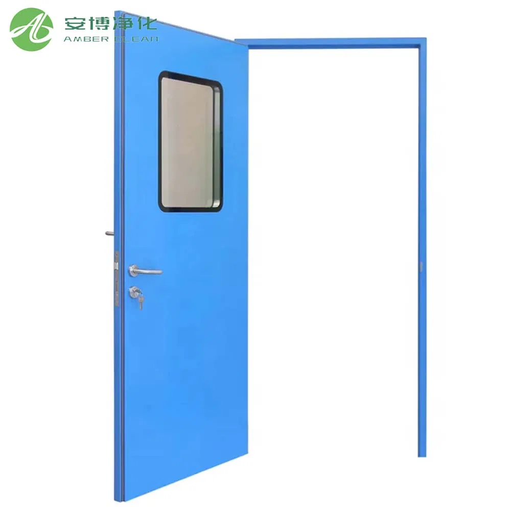Modern Dust-Proof Swing Steel Door for Hospital Clean Rooms