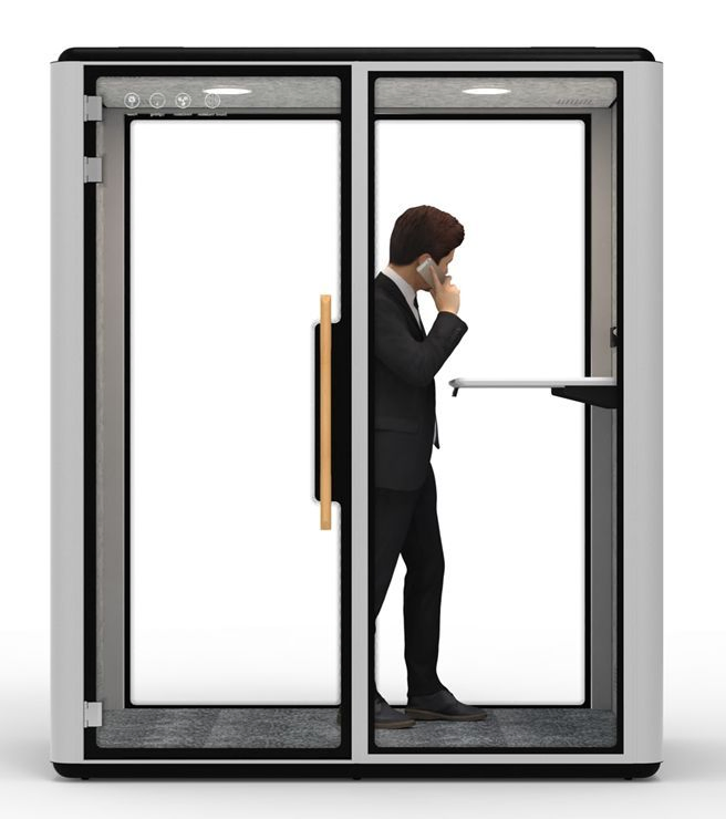 New Design Isolation Silent Removable Office Pods for Office Soundproof Booth