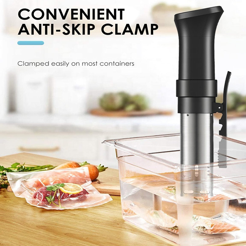 Heavybao Healthy Food Nutrient Retention Cook Immersion Stainless Steel Slow Cookers and Sous Vide Machine for Food