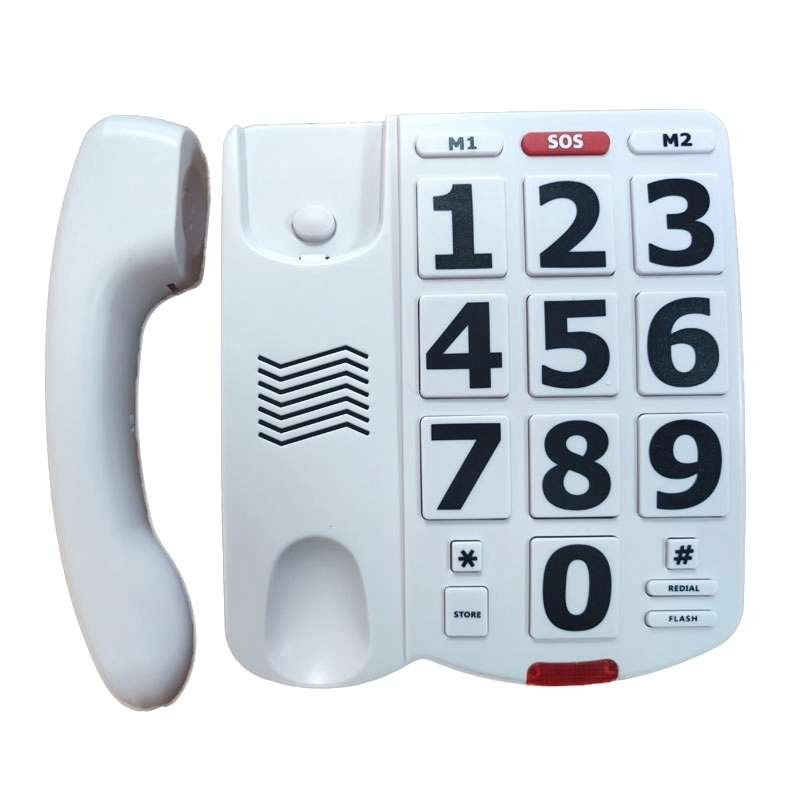 Practical Mobile Phone for Seniors with Easy-to-Read Numbers