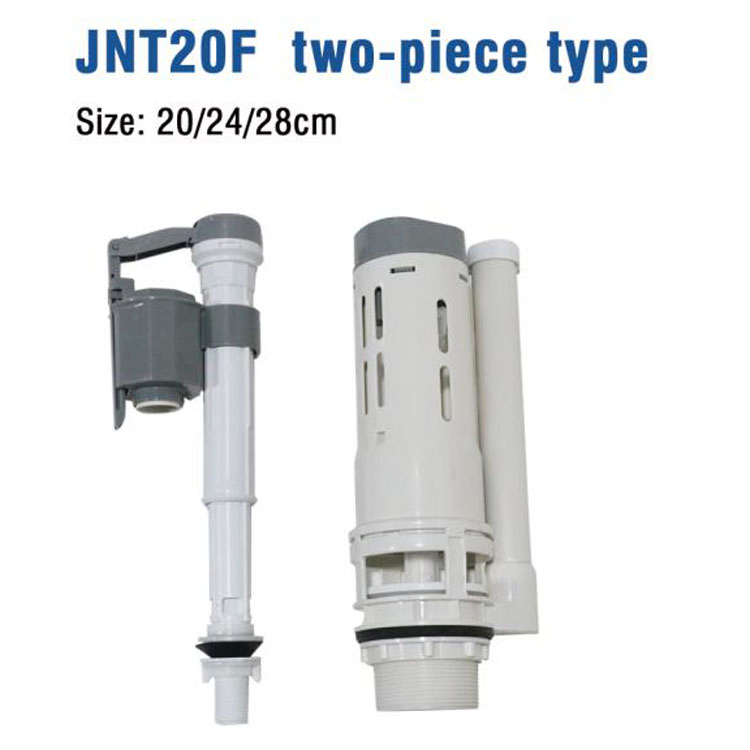 Toilet Accessories Plastic Push Button Flush Valve