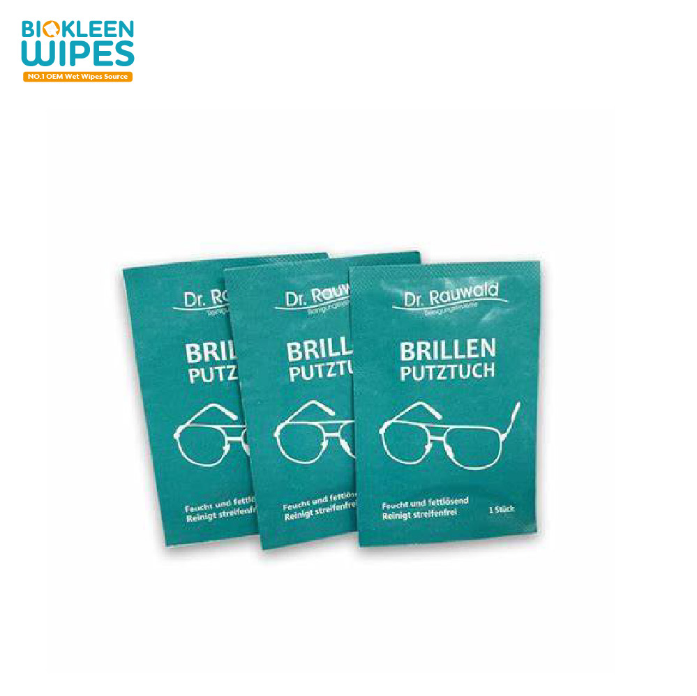 Biokleen 60 Pack Private Label Lens Wipes Disinfecting Surfaces Lens Cleaning Wipes Lens Cleaning Wet Wipes