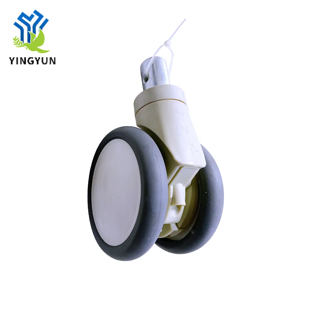 Factory Wholesale 5 Inch Swivel Medical Twin Caster Wheels for Hospital Bed