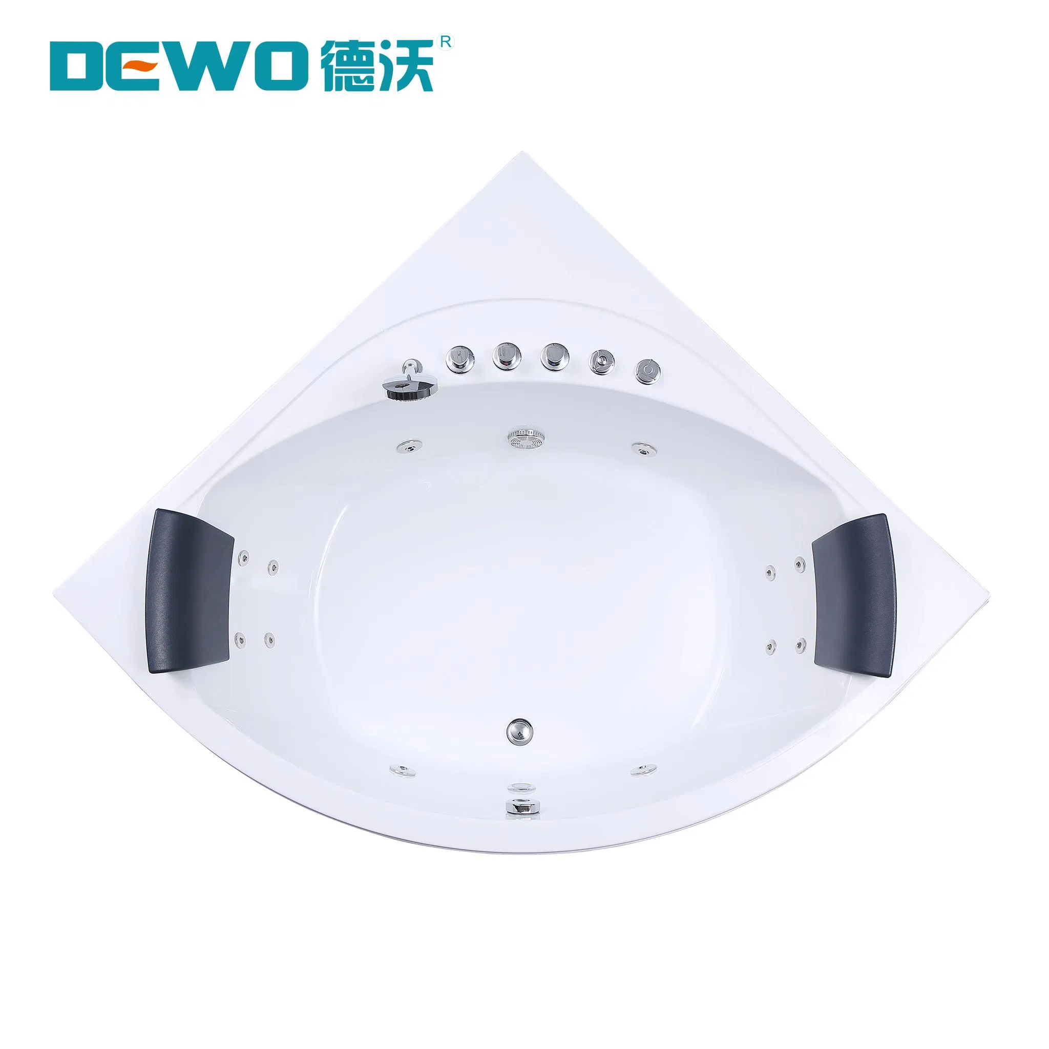 Угловая акриловая ванна SPA с гидромассажем