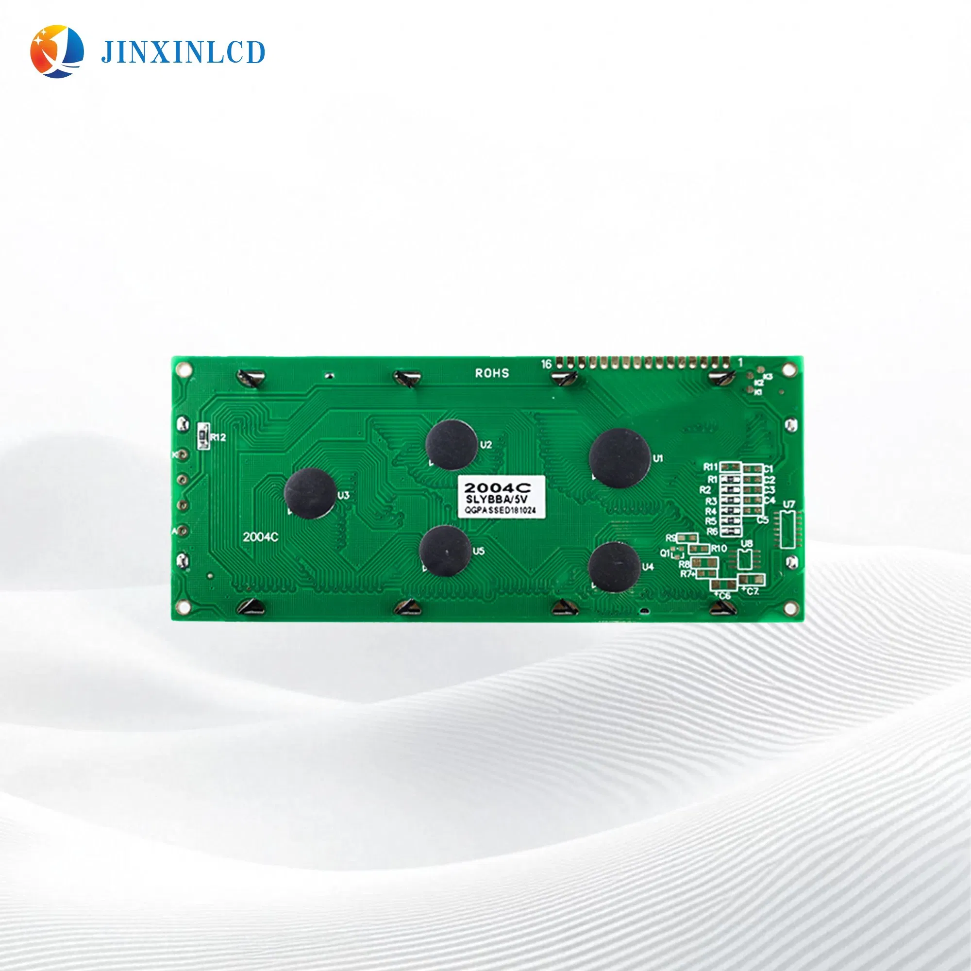 Blue/Yellow-Green 2004 Character LCD Module Display with LED Backlight