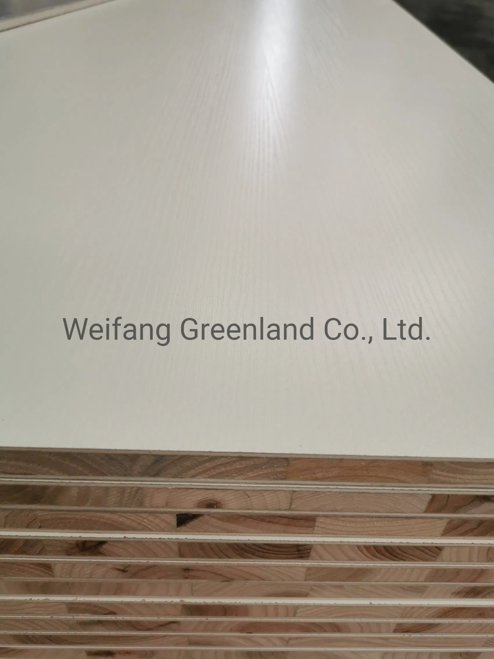 18mm Falcata Core Laminated Block Board Furniture Usage