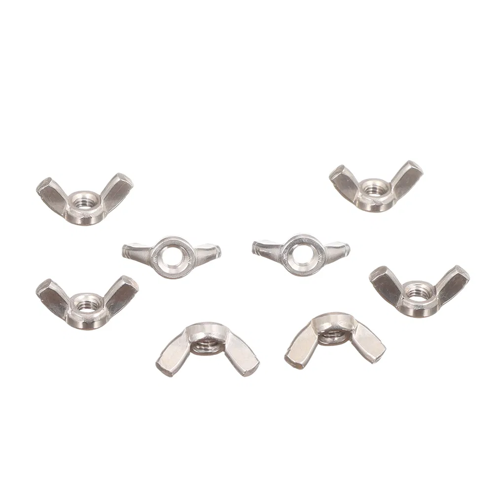 Hand Tighten 3PCS Shield Anchor Nut DIN315 Stainless Steel 304 316 Wing Lock Nuts