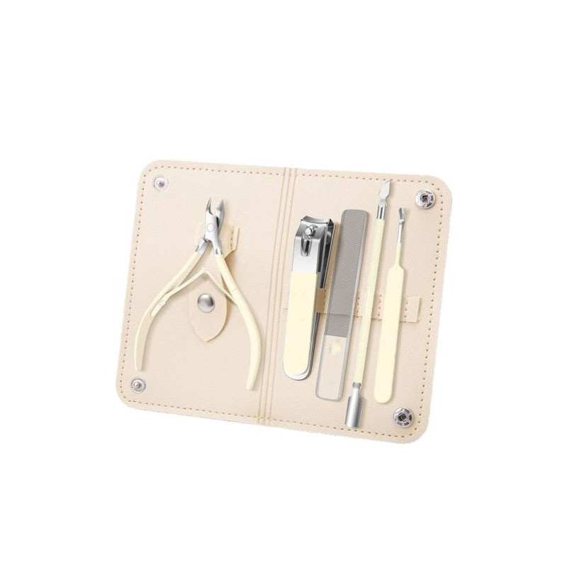 Glitter Handled Nail Art Brush Set Varied Tips Manicure Pedicure Set