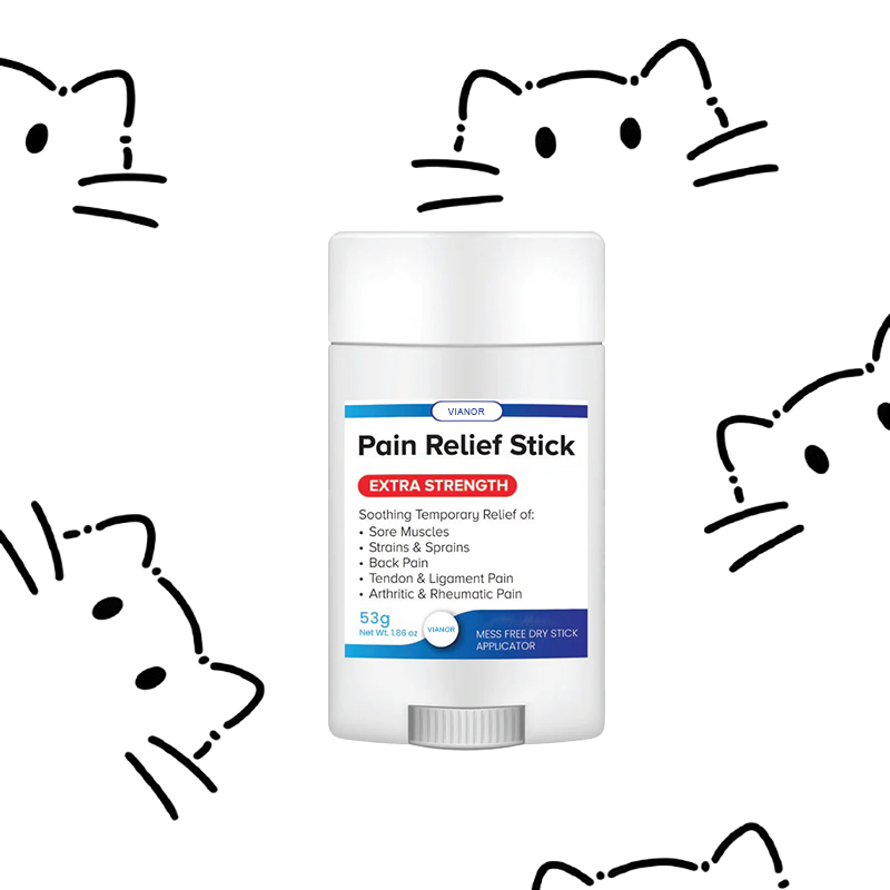 Antipruritic Moisturizing Herbal Stick Pain Relieving Stick Soothing State Rub Massage Easy Carry for Travel