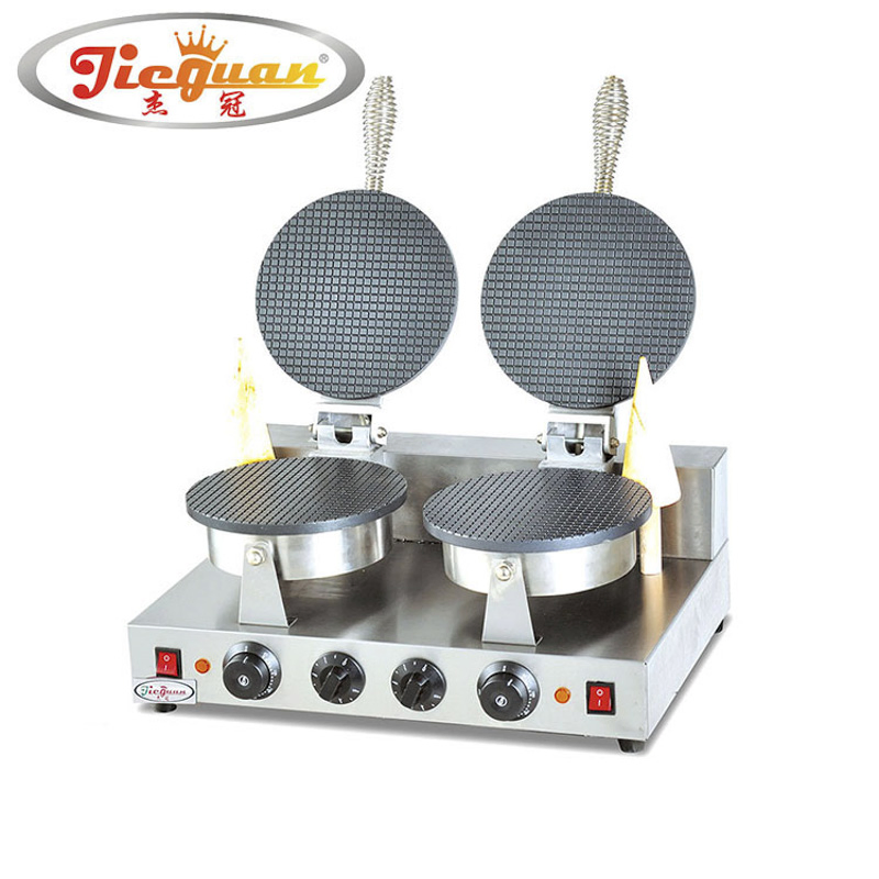 Stainless Steel Electric Commercial Ice Cream Cone Baker Machine Zu-2