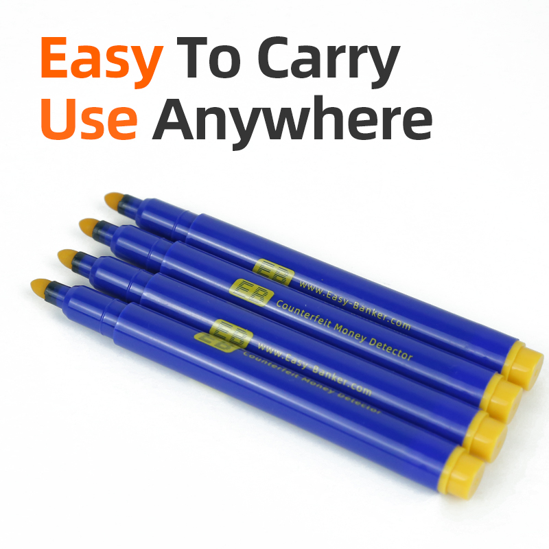 DC-665YBP Hot Sale Custom Logo Universal Fake Money detector Currency checker Pen