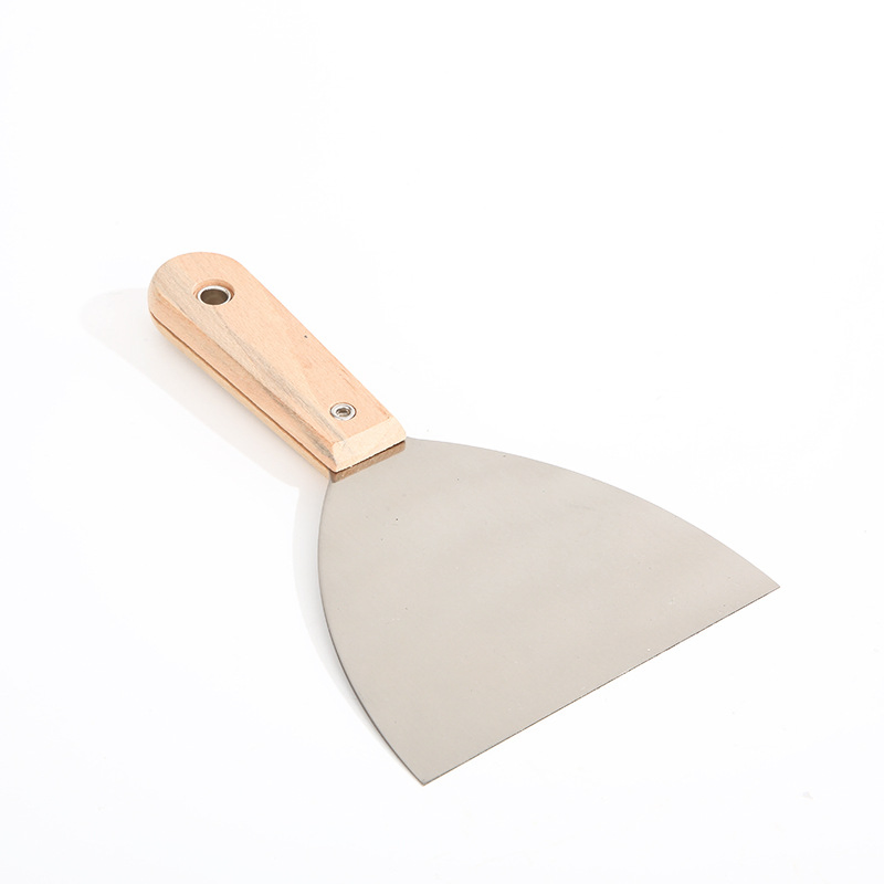 Construction Tools Putty Scraper Paint Wood Handle Mirror Paint Putty Knife