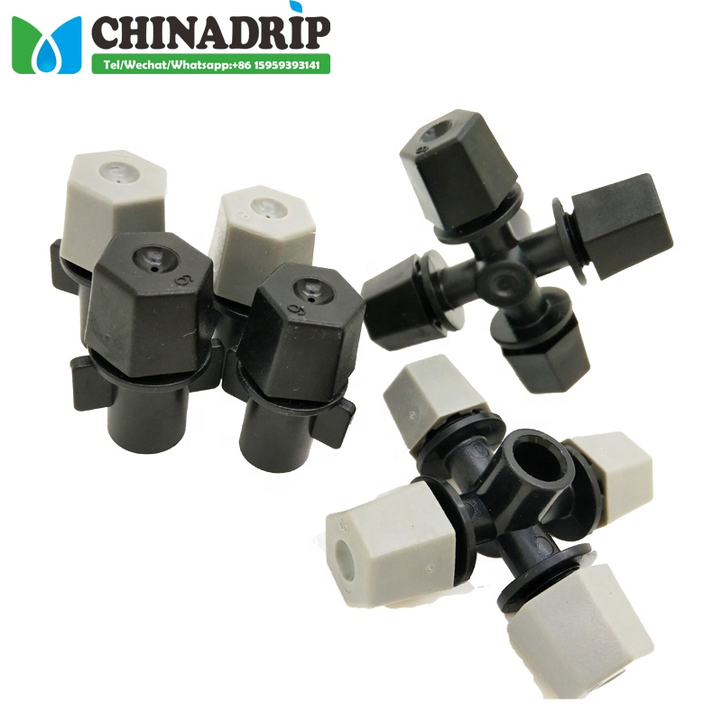 Microjet Full Circle 60L/H Fogger for Greenhouse Agriculture Mister Sprayer Equipment Irrigation Nozzles