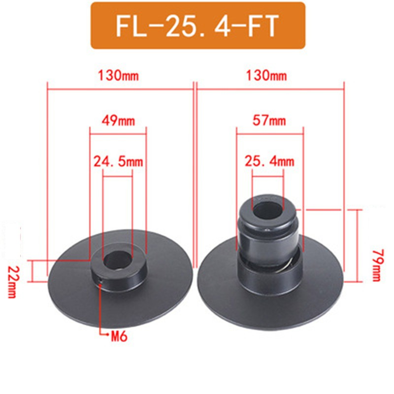 Suitable for Use with Driven Shafts FL-25.4-FT FL25.4-St Fast-Action Clamping Systems