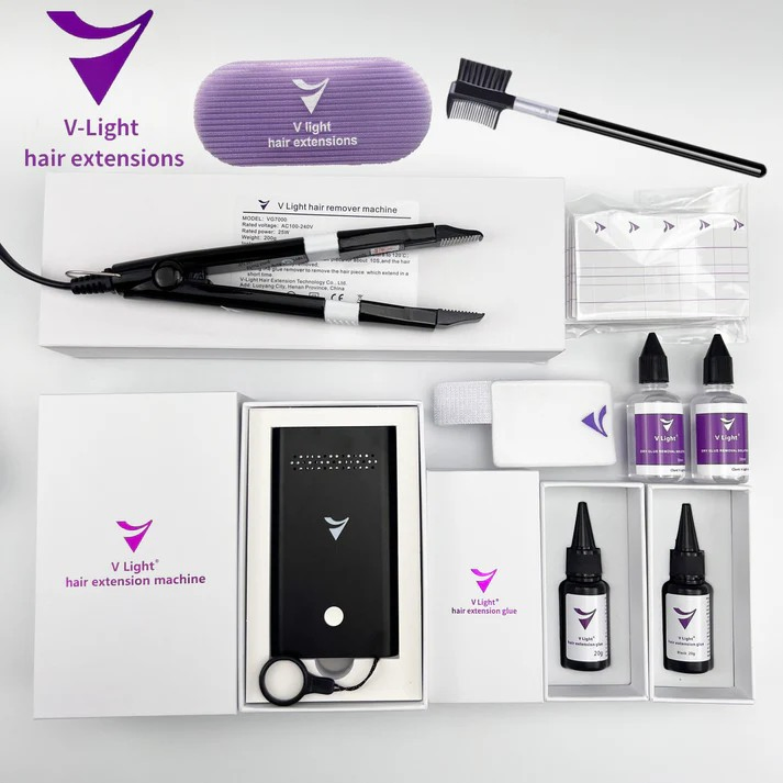 Набор для наращивания волос V Light