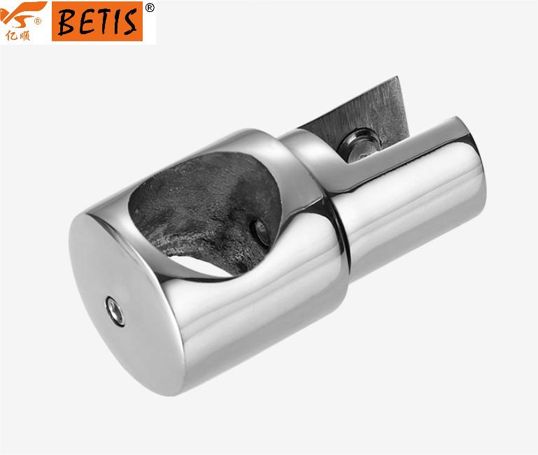 Direct Sales Bathroom Hardware Shower Room Mirror Finish Stainless Steel Heavy Duty Hanging Clamp for Ø 22mm Pipe Fittings