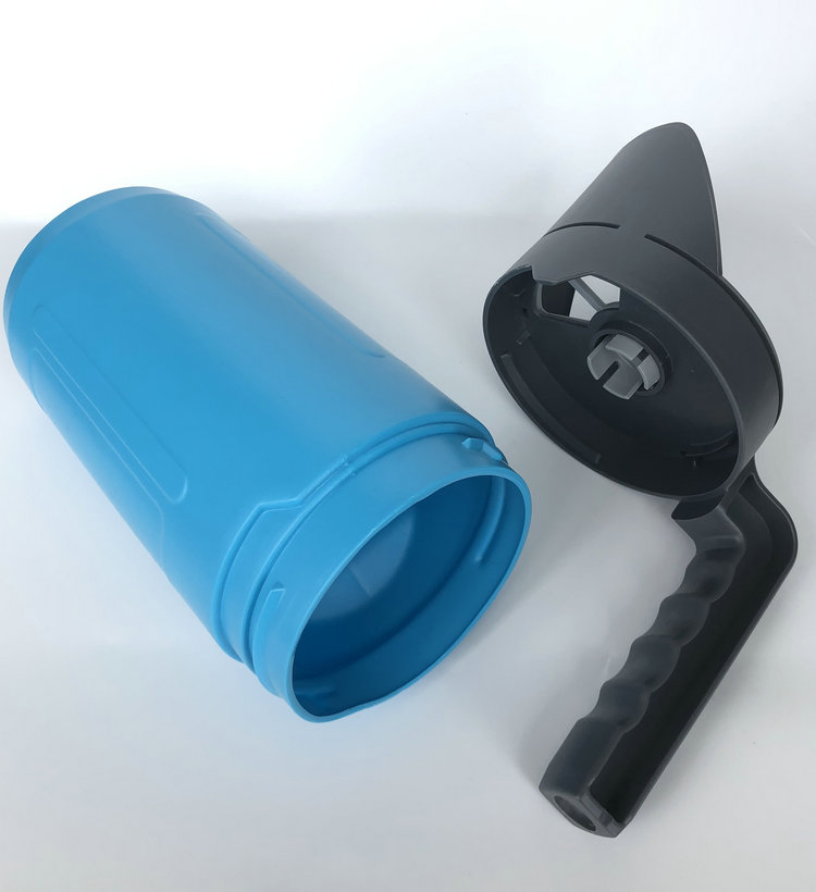 2.5L Ice-Melting Lawn Seed Fertilizer Ergonomic Design Hand-Held Broadcast Spreader