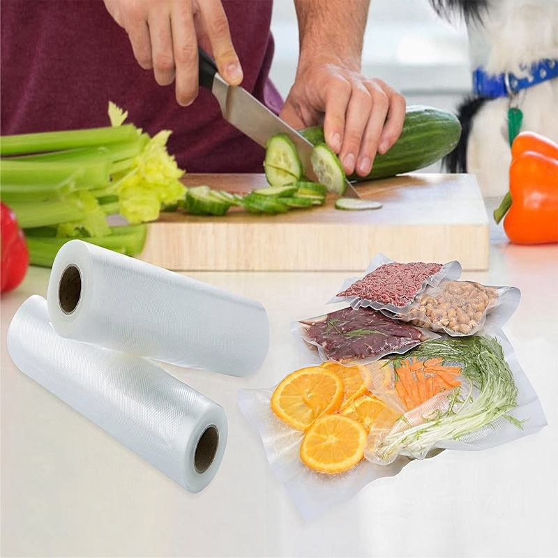 Vacuum Freezer Bags Leak Proof Keep Fresh Adjustable Size Food Grade Sealable