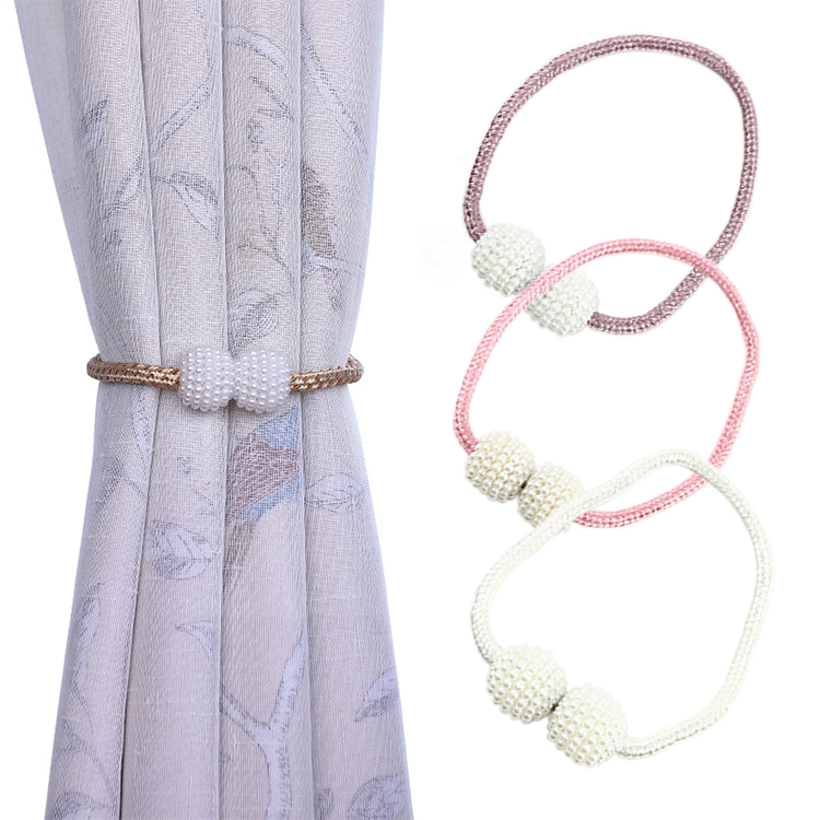 Fancy Home Window Curtain Tieback Magnetic Tie Back Holder for Office