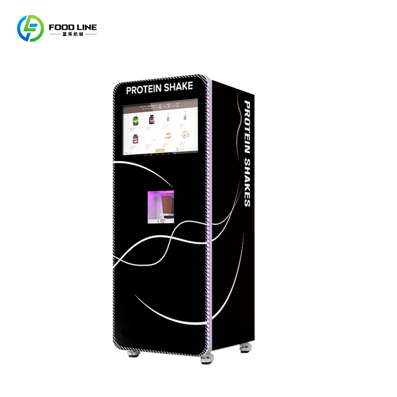 Technologically Advanced Fresh Quick-Nourish Deluxe Protein Smoothie Vending Machine