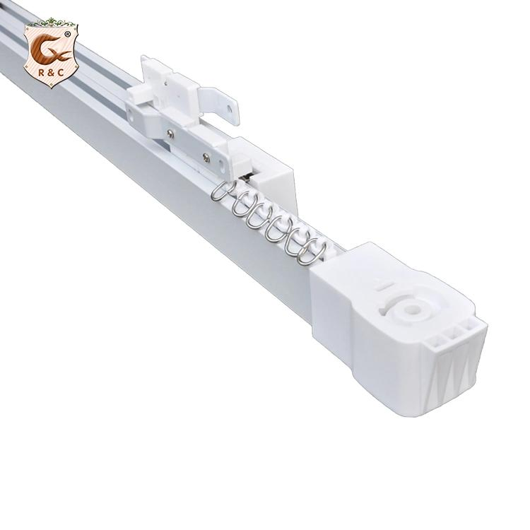 Manufacture American Curtain Track Rails Silent Extendable Motorized Curtain Track