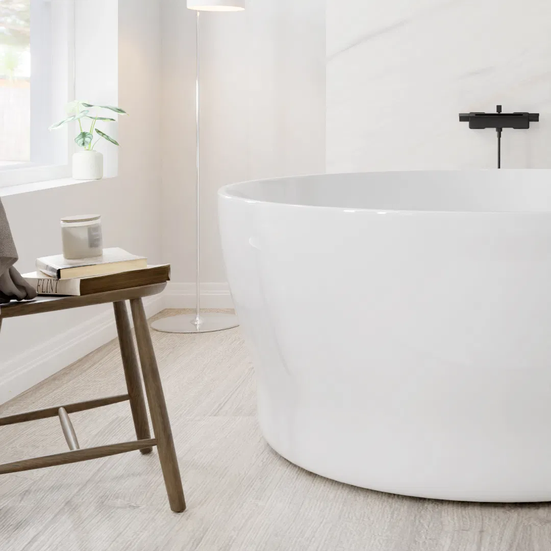 Акриловая круглая ванна для замачивания Modern Smooth