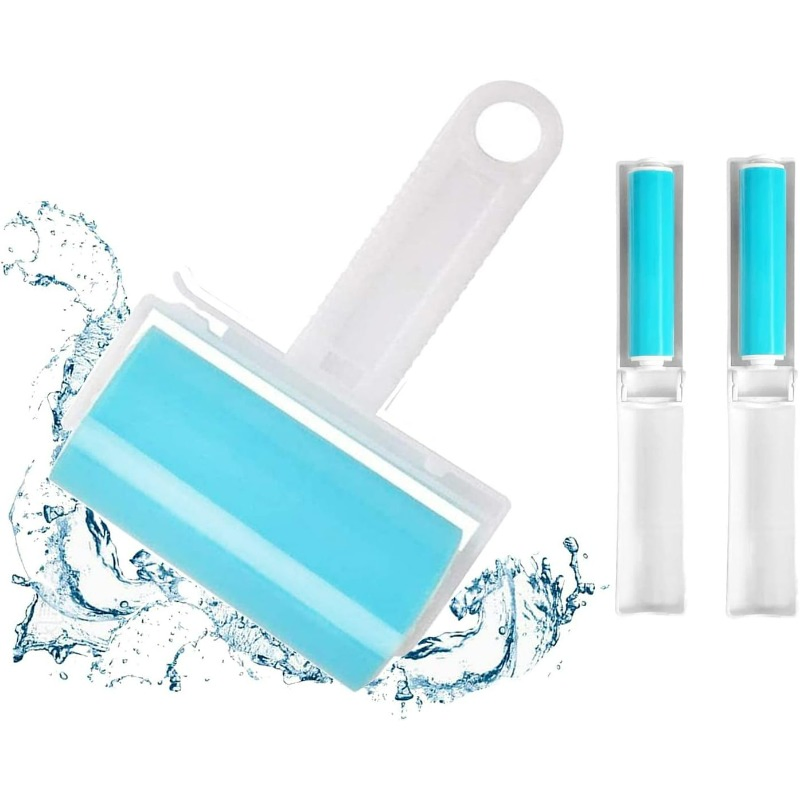 Promotional Factory Existing Goods Innovation 3-Pack Washable Reusable Sticky Tool Lint Roller