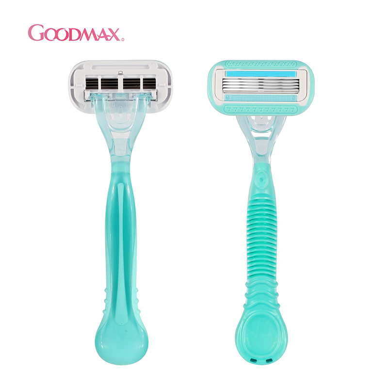 Disposable Lady Razor Four Blade Open Back Design