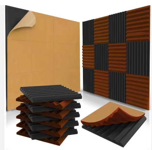 High Density Flame Retardant Wedge Sound Proof Wall Panels PU Acoustic Foam for Club KTV Hotel Music Recording