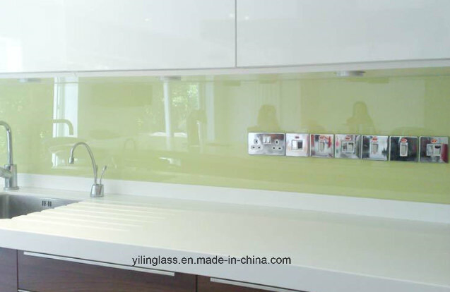 Color Paint Kitchen Glass with Australian/USA/Ce Certificate