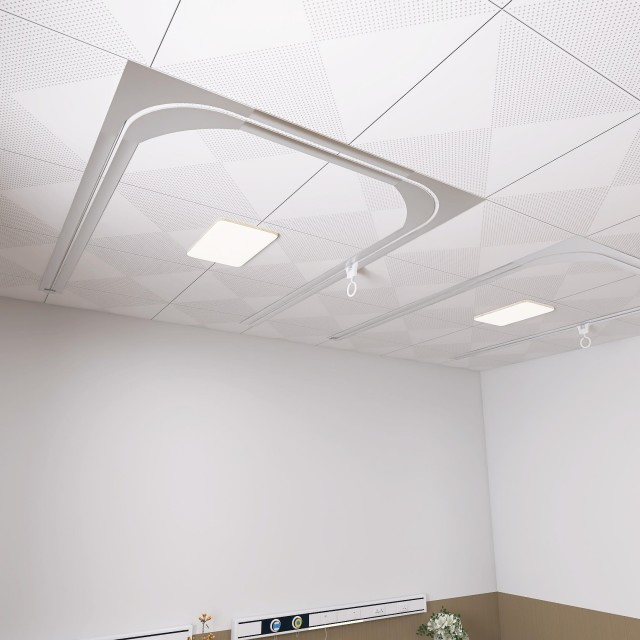 Ceiling Mounted Hospital Curtain Track