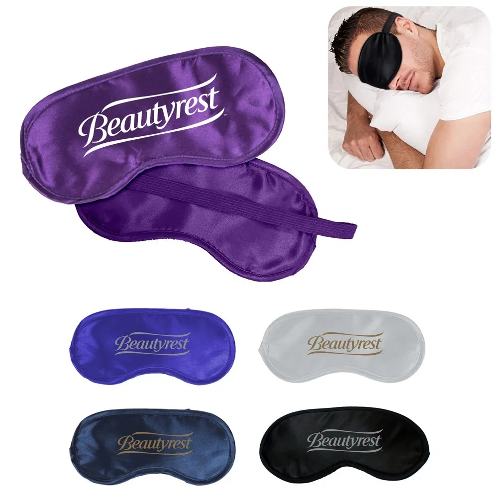 High Quality Mulberry Premium Travel Satin Silk Eye Mask Sleep