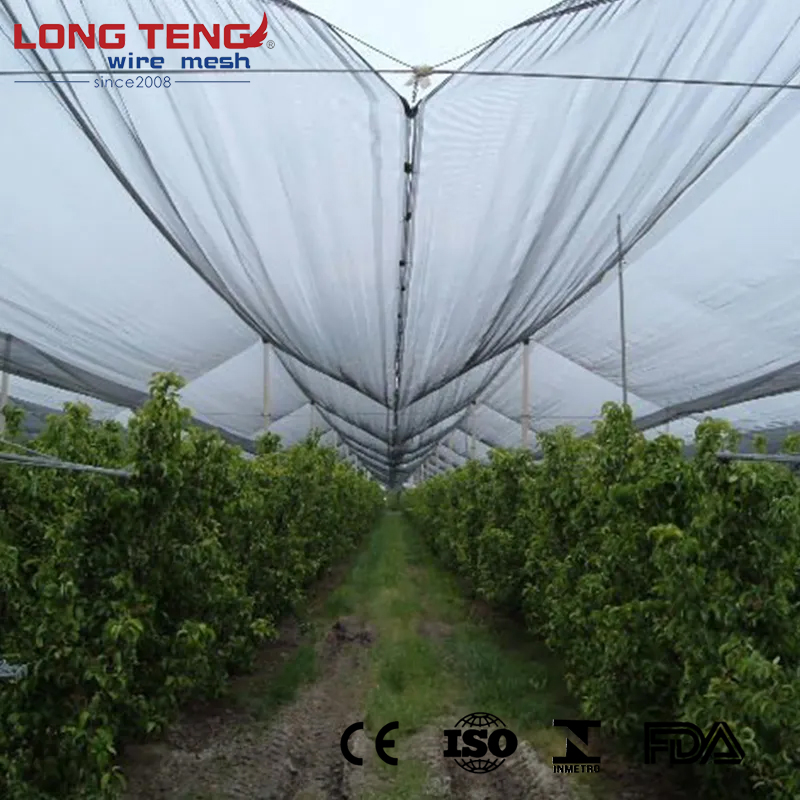 Polyethylene Plastic Mesh Pallet Net for Cotton Presshay Bale Net