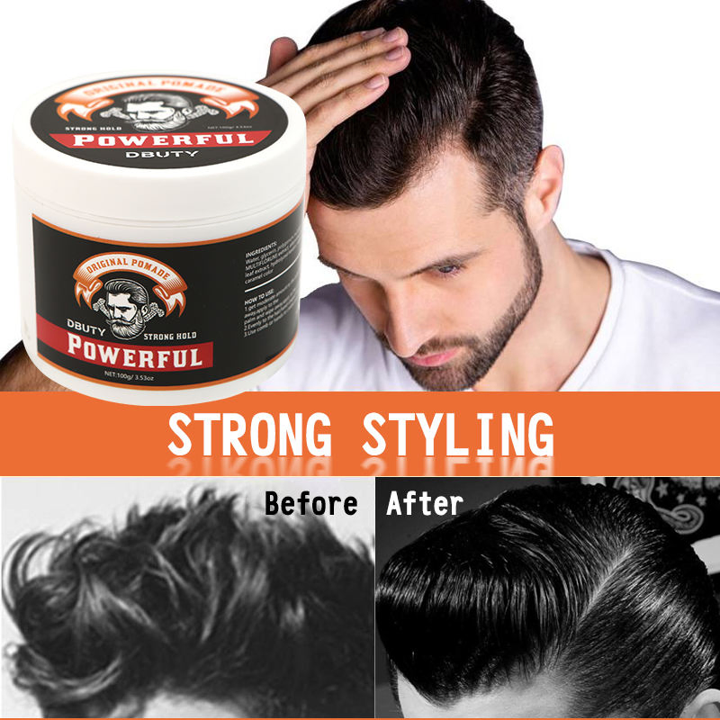 Fatazen Original Factory Wholesale Customizable High Quality Mens Matte Clay Texturizing Natural Hair Pomade Wax Styling Paste