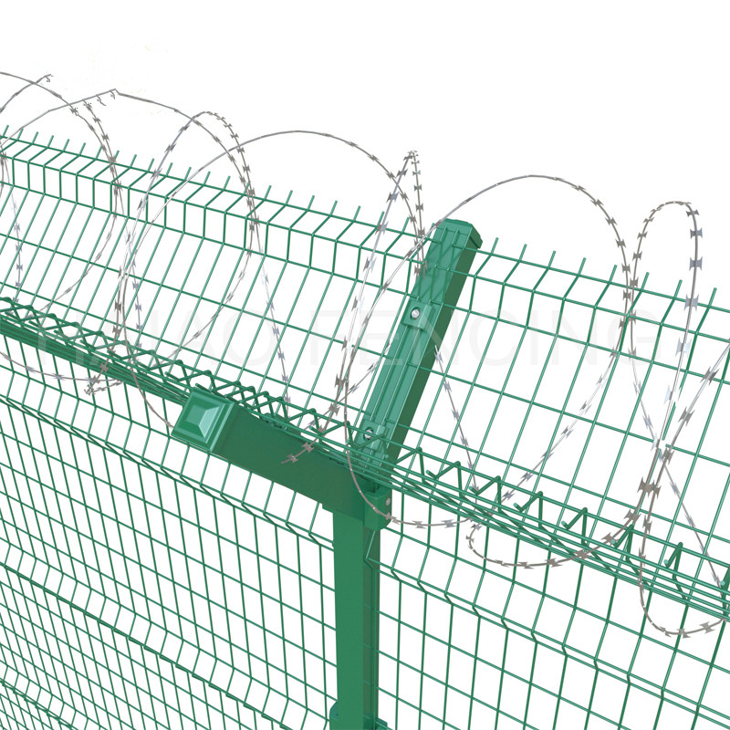 Metal Welded Mesh Airport Fence Panel Steel Airport Security Perimeter Fencing Manufacturers