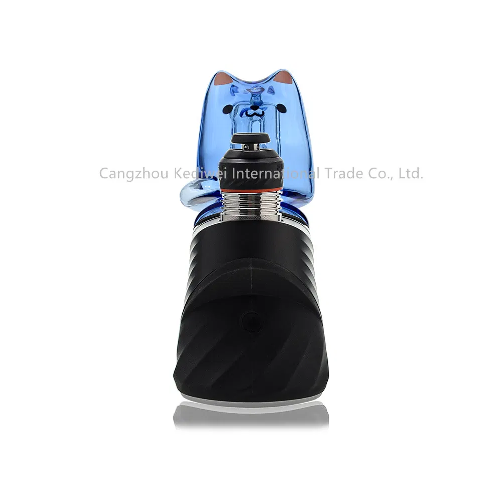 Puffco Peak PRO Attachment Glass Top Cat Design Glass Smoking Pipe