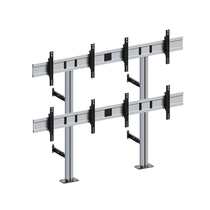 Напольная стойка для 4 мониторов 30-55 дюймов FW 2*2