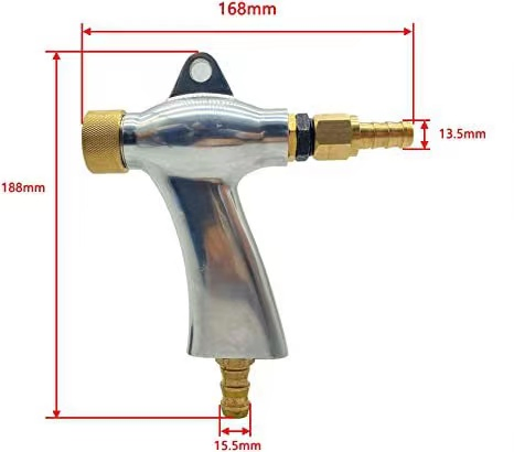 Пневматический пескоструйный пистолет для удаления краски