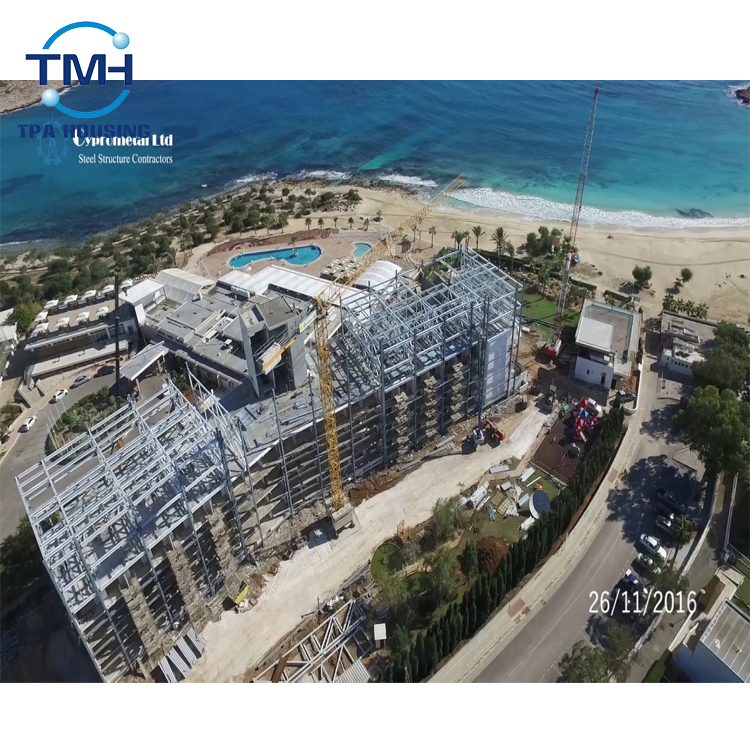 Fast Built Affordable Light Steel Structure Building for Hotel