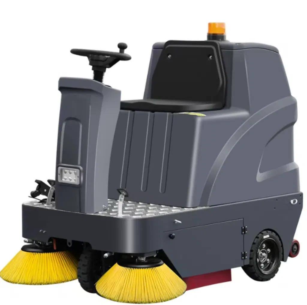 Large Area Ride-on Sweeper with Comfortable Seating & Easy Maneuverability