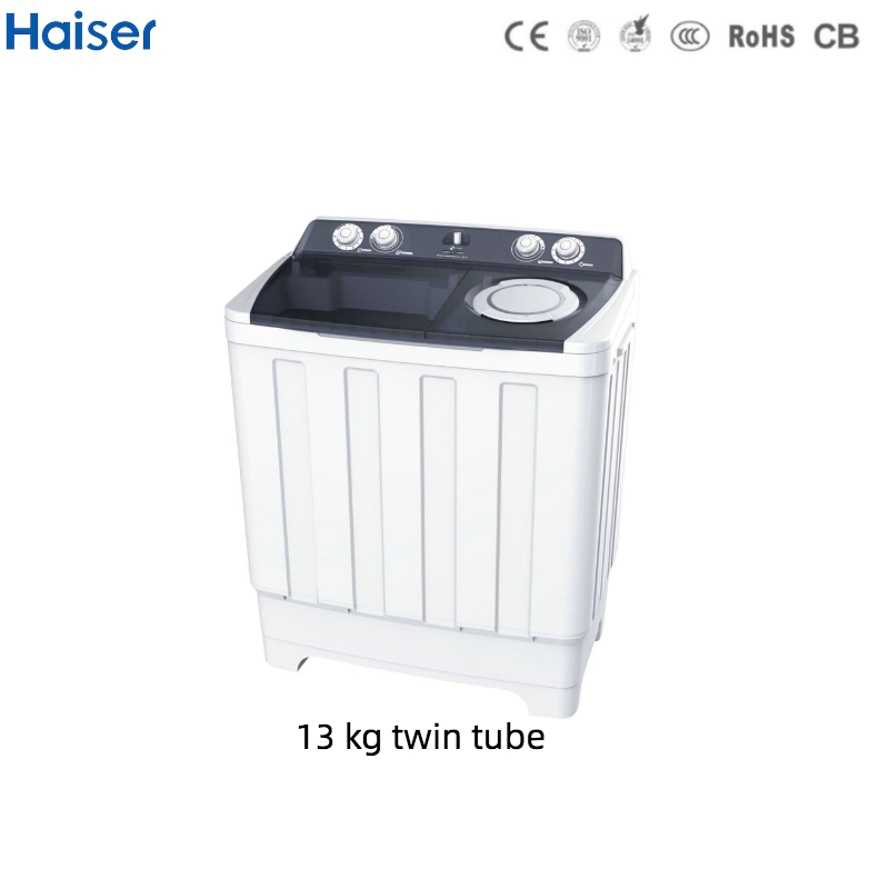 13 Kg Tempered Glass Cover and Stainless Steel Tube Twin Tube Washing Machine
