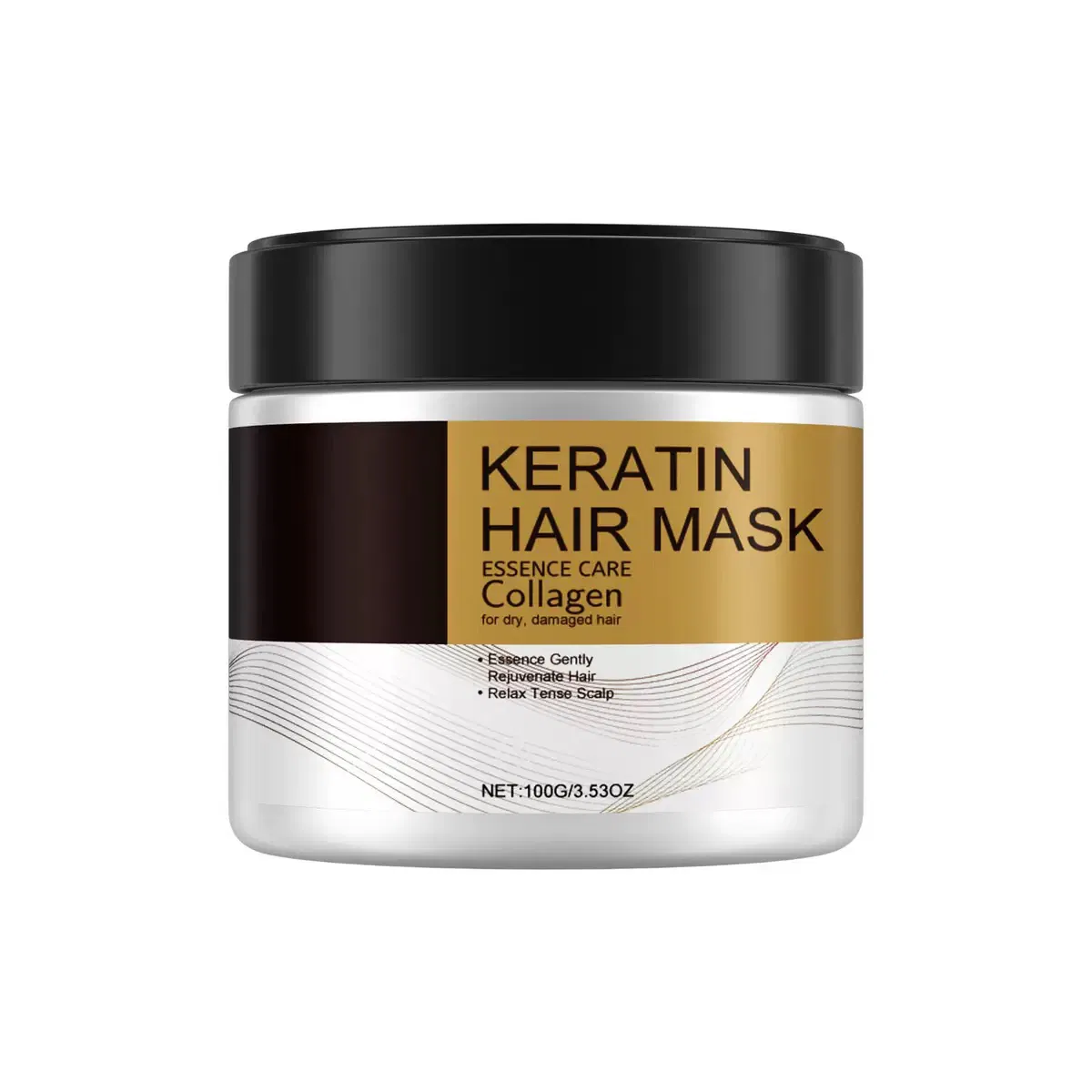 Best Sale Natural Keratin Repairing Protein Argan Oil Hair Mask Keratin Repairing Protein Hair Mask