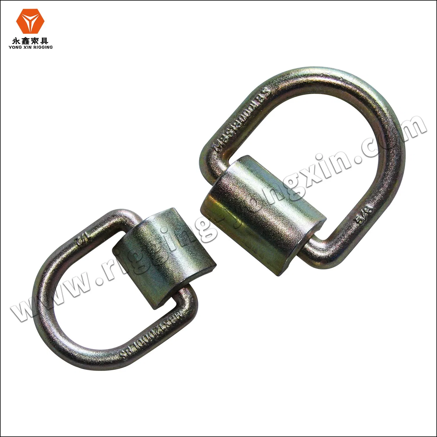 Manufactory Direct Supply High Quality D Type Link Ring for Chain Accessory|Us Type D Ring|Forged Lifting and Sling Lashing D Ring|Sling Chain Part D Ring